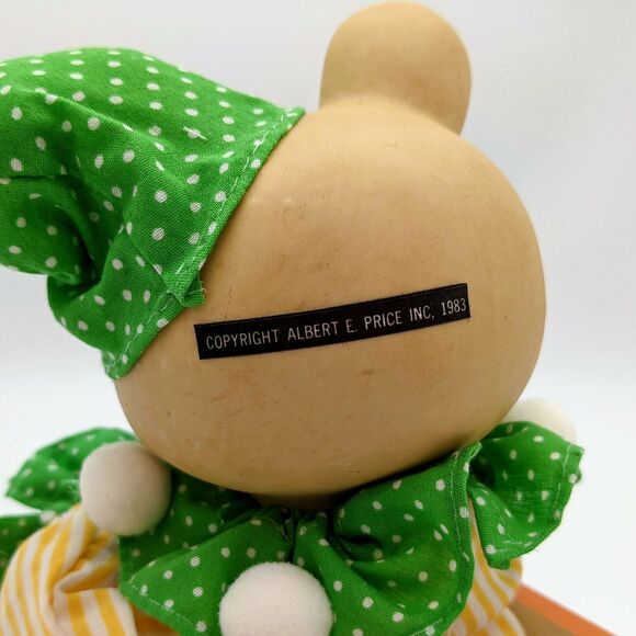 Vintage Musical Bear Clown Wind-Up - Used in Box (Albert E Price, 1983) - Picture 11 of 12
